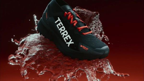 adidas Terrex Agravic GORE-TEX Trail Running Shoes Core Black 7.5 Mens Product Image