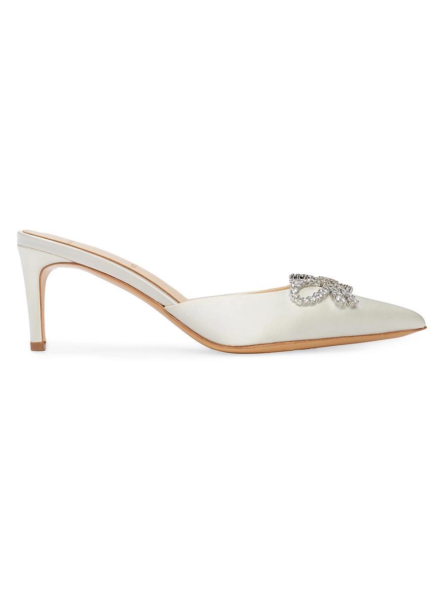 Womens Extra 65MM Satin Mules Product Image