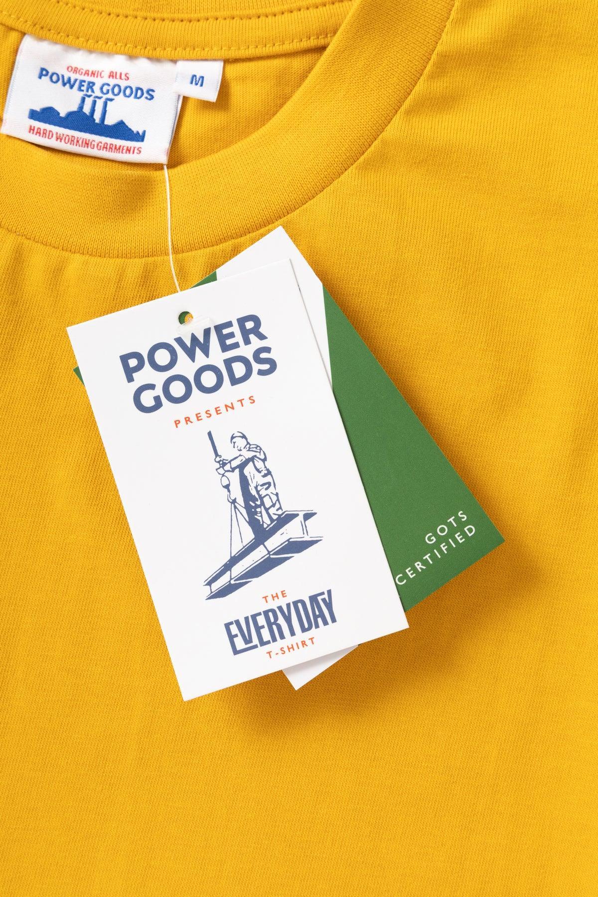 Power Goods - Everyday Tee - Sunflower Product Image