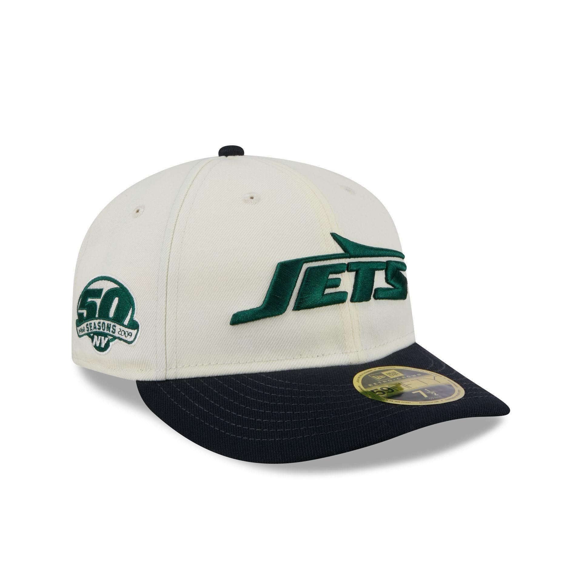 New York Jets Forest Visor Retro Crown 59FIFTY Fitted Hat Male Product Image