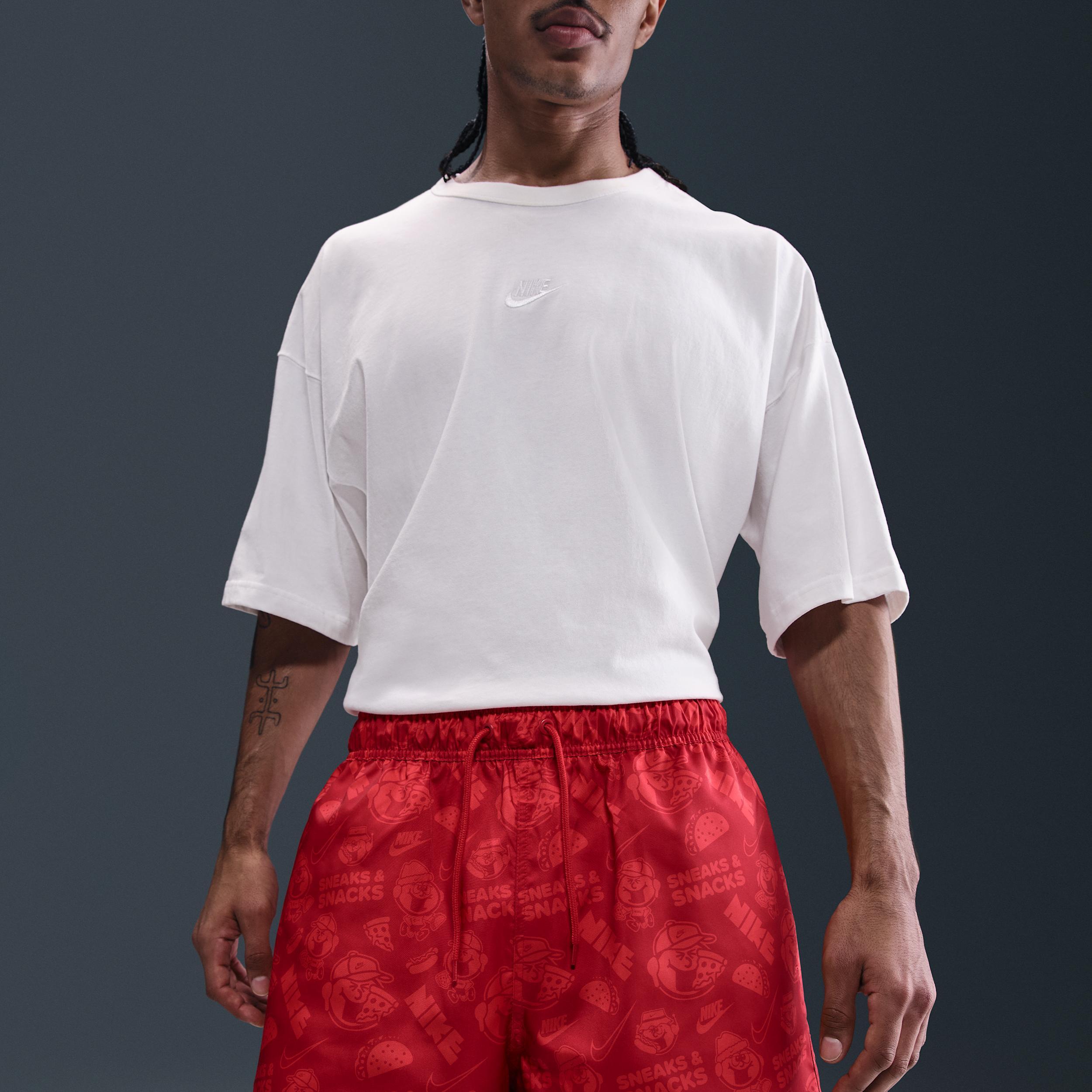 Nike Mens Club Flow Sneaks Allover Print Shorts Product Image