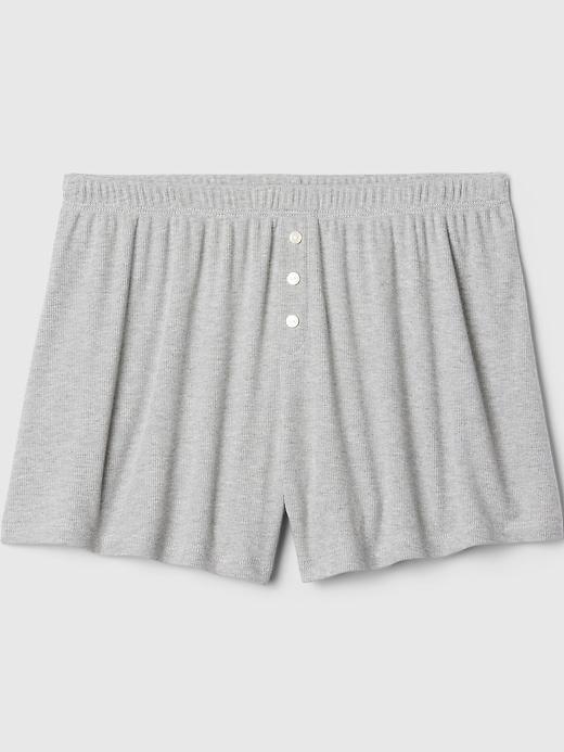 Mini Rib PJ Shorts Product Image