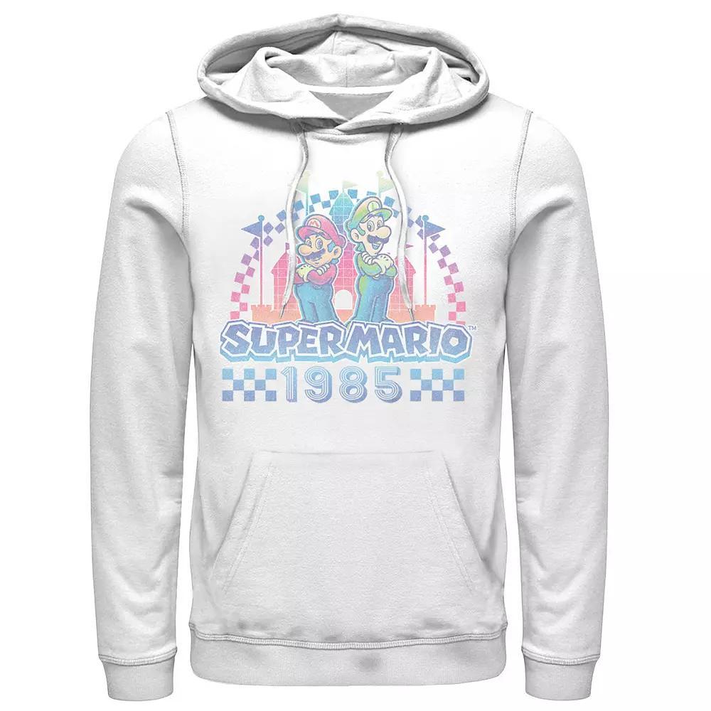 Men's Outer Banks Pogue Life Van Gradient Hoodie, Boy's, Size: Small, White Product Image