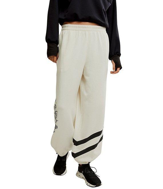 FP Movement All Star Logo Mid-Rise Slouchy Cinched Hem Sweatpants Product Image
