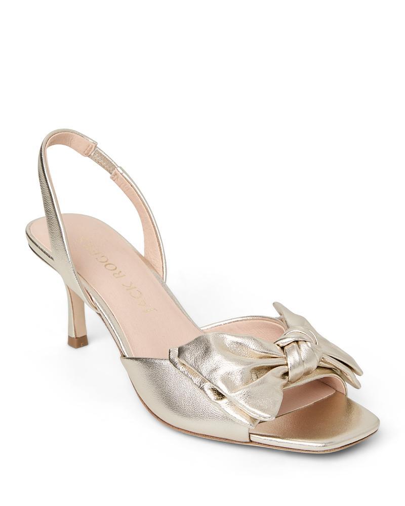 Jack Rogers Womens Eloise Bow Slingback Sandals Product Image