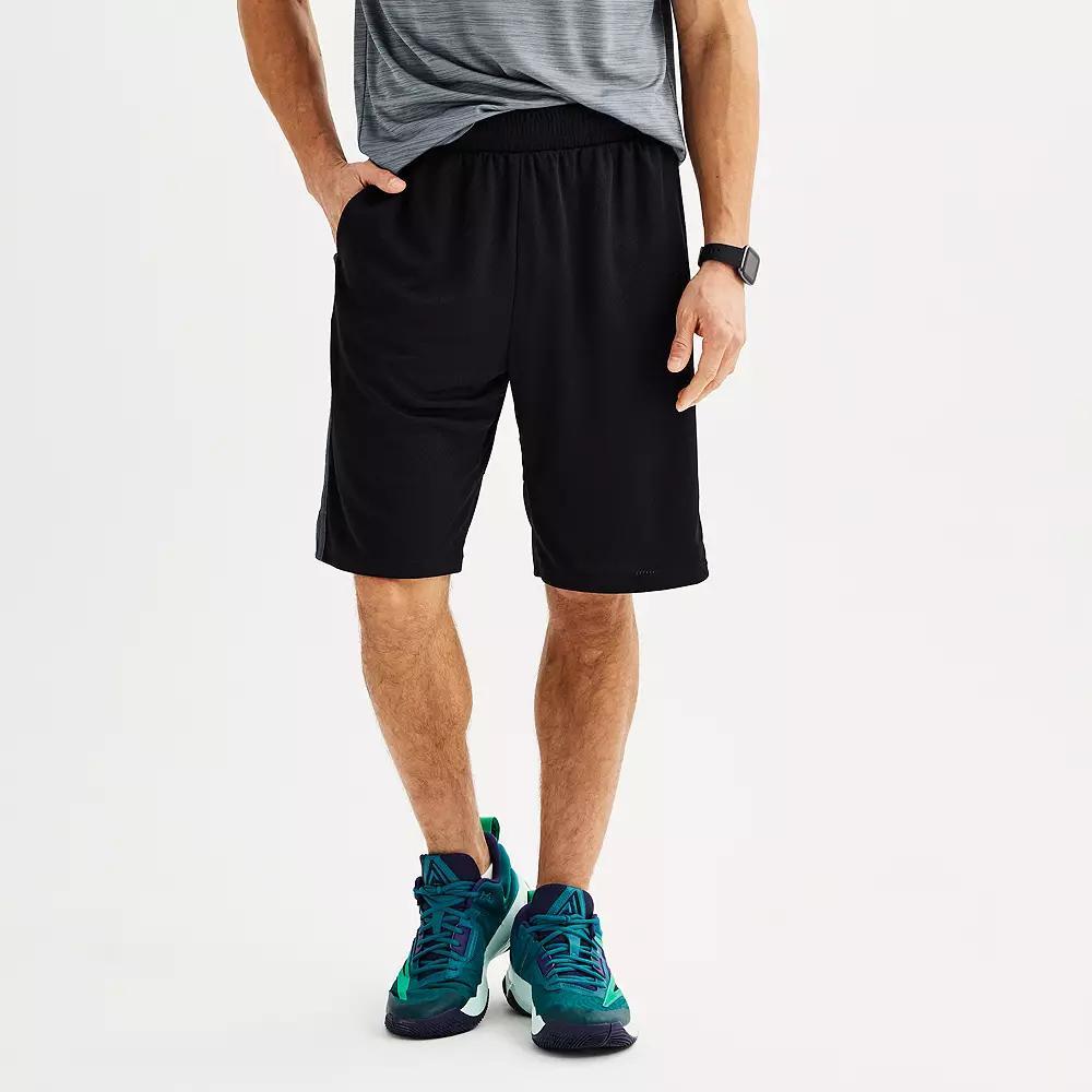 Men's Tek Gear® 10.5 in. Basketball Shorts, Size: Large, Sequel Blue Product Image