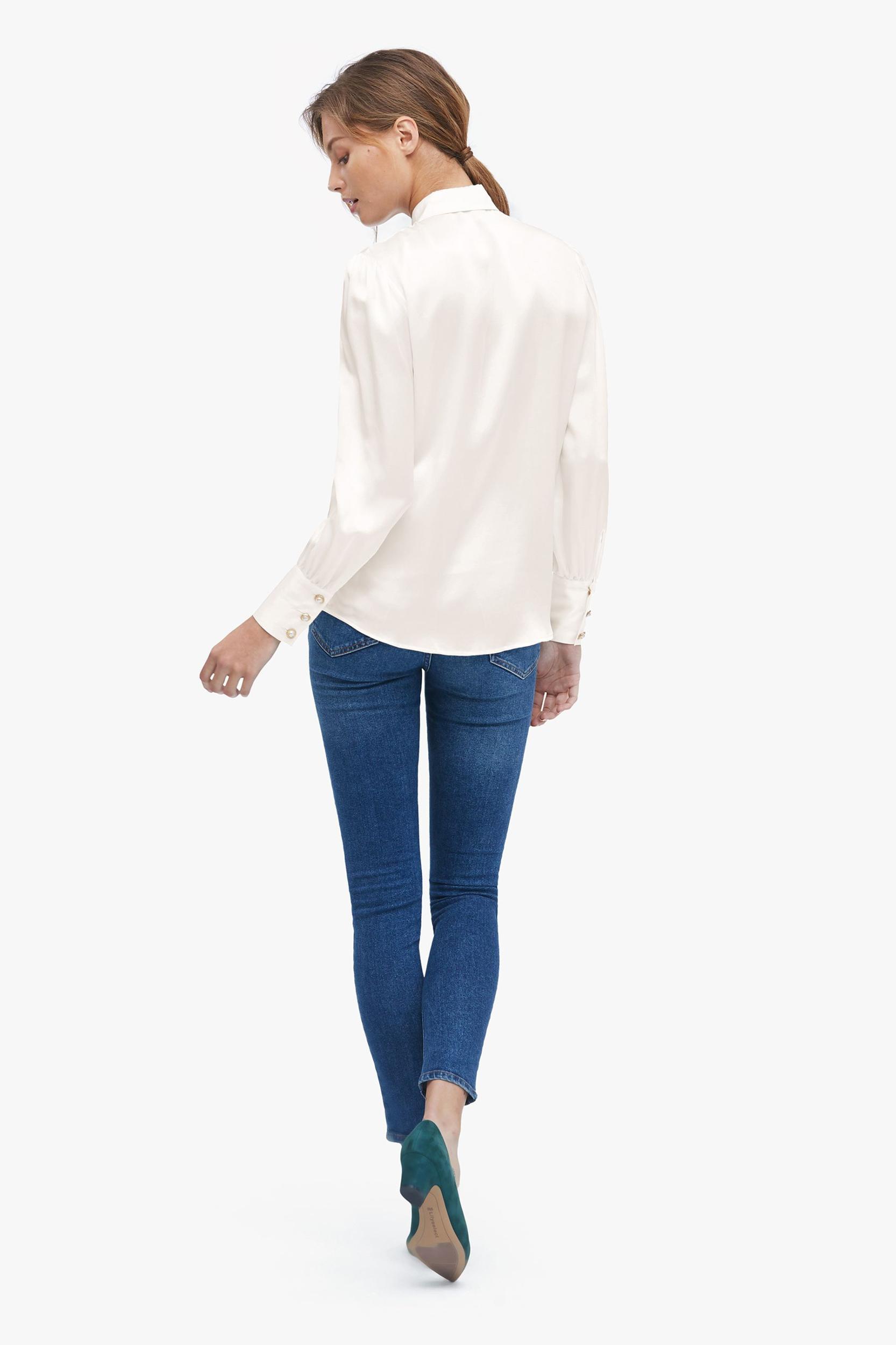 2 in 1 Women Silk Shirt Product Image
