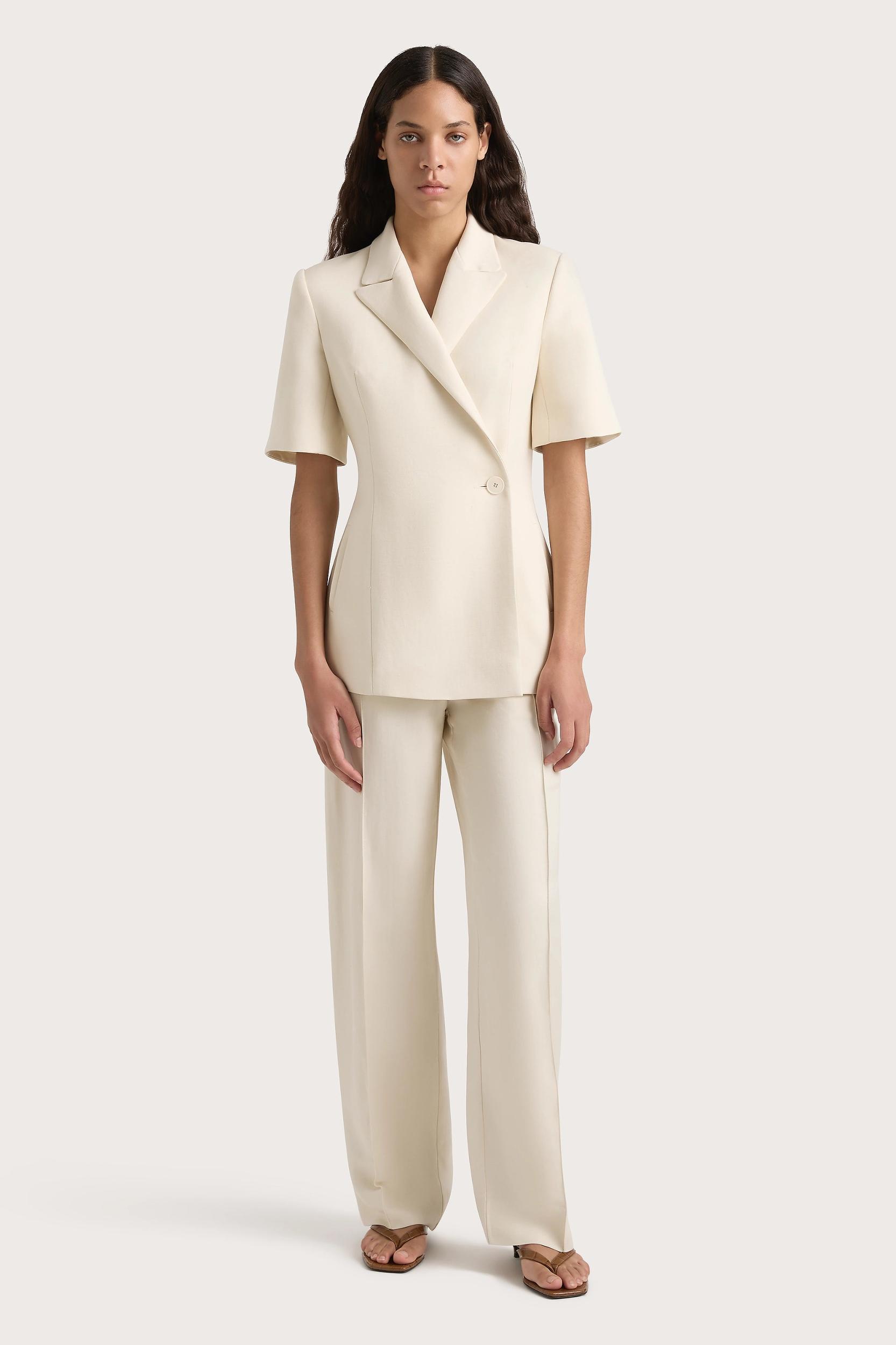 Lenza Trouser Beige - Final Sale Product Image