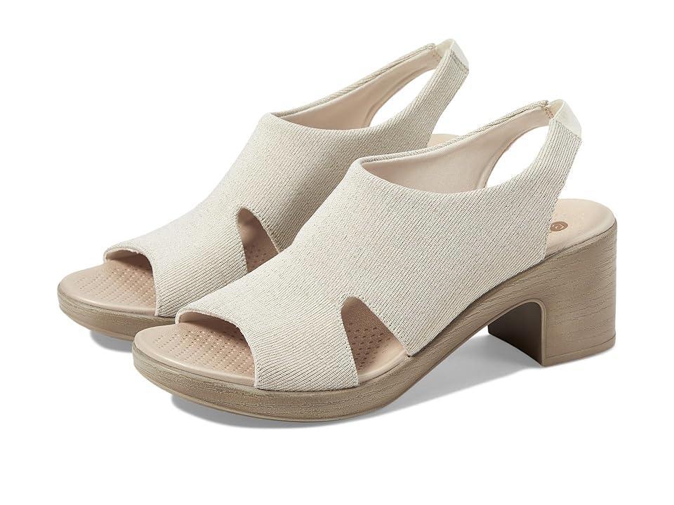 LifeStride Eden Women's Strappy Sandals, Size: 9 Wide, Eggnog Product Image