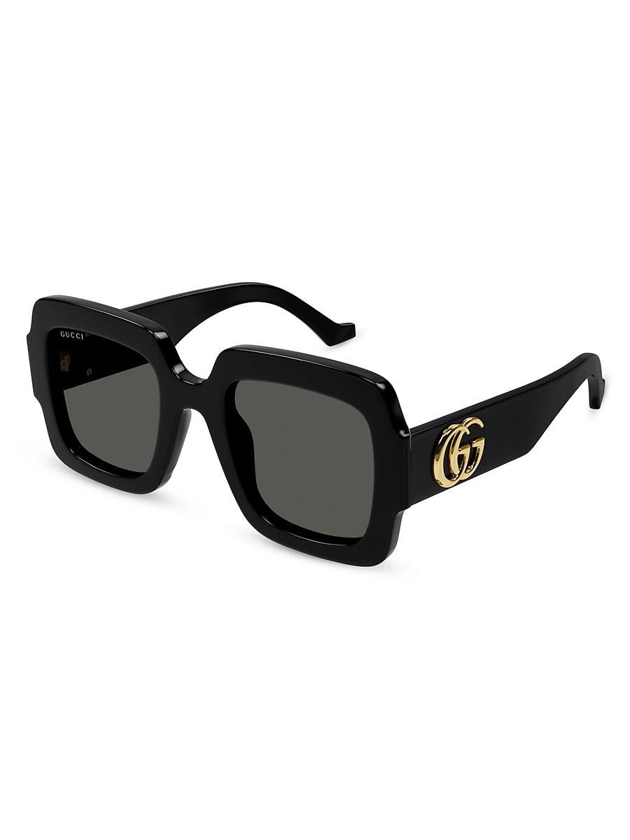 Womens Plastique 50MM Oversized Square Sunglasses Product Image