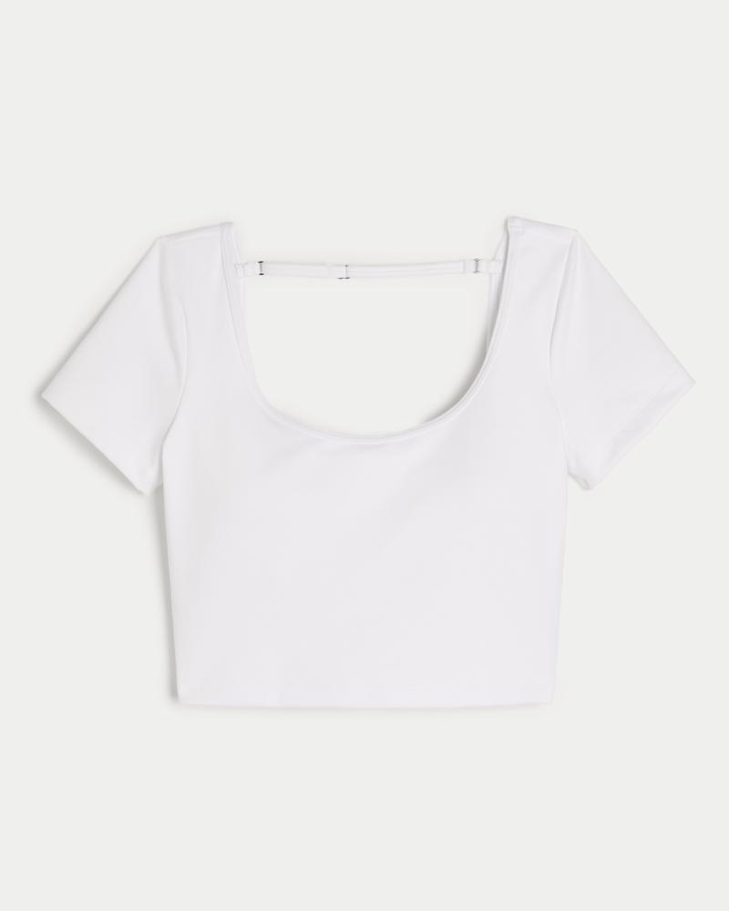 Gilly Hicks Active Recharge Open-Back Tee Product Image