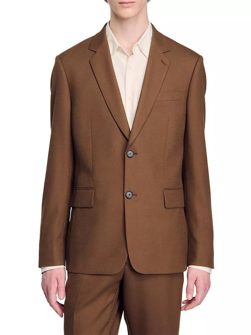 Wool Suit Jacket Product Image