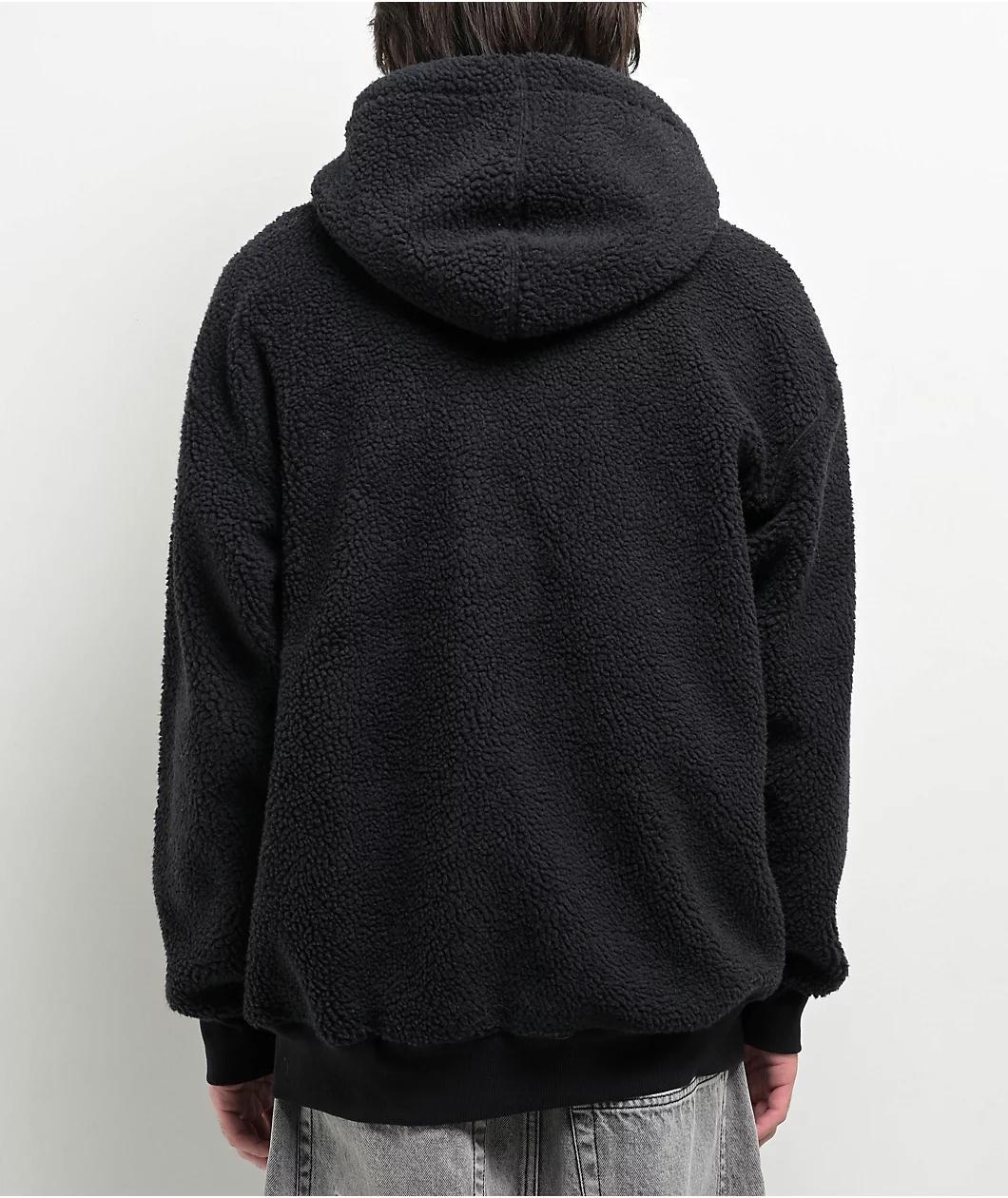 Empyre Sherpa Black Hoodie Product Image