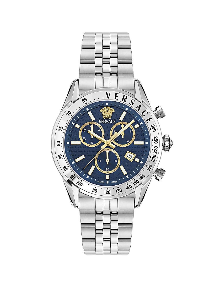 Mens Chrono Master Stainless Steel Bracelet Watch, 44mm Product Image
