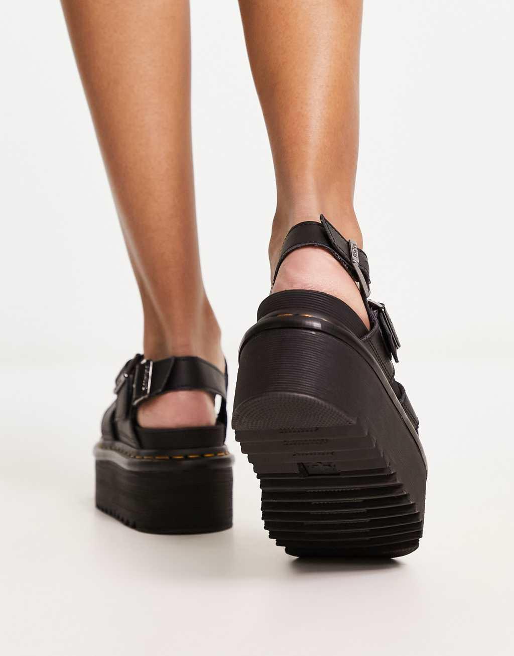 Voss II Athena Leather Strap Platform Sandals Product Image