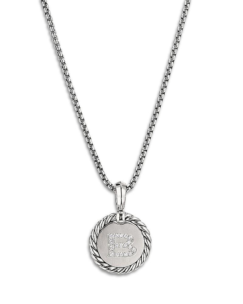 David Yurman Sterling Silver Cable Collectibles Initial Charm Product Image