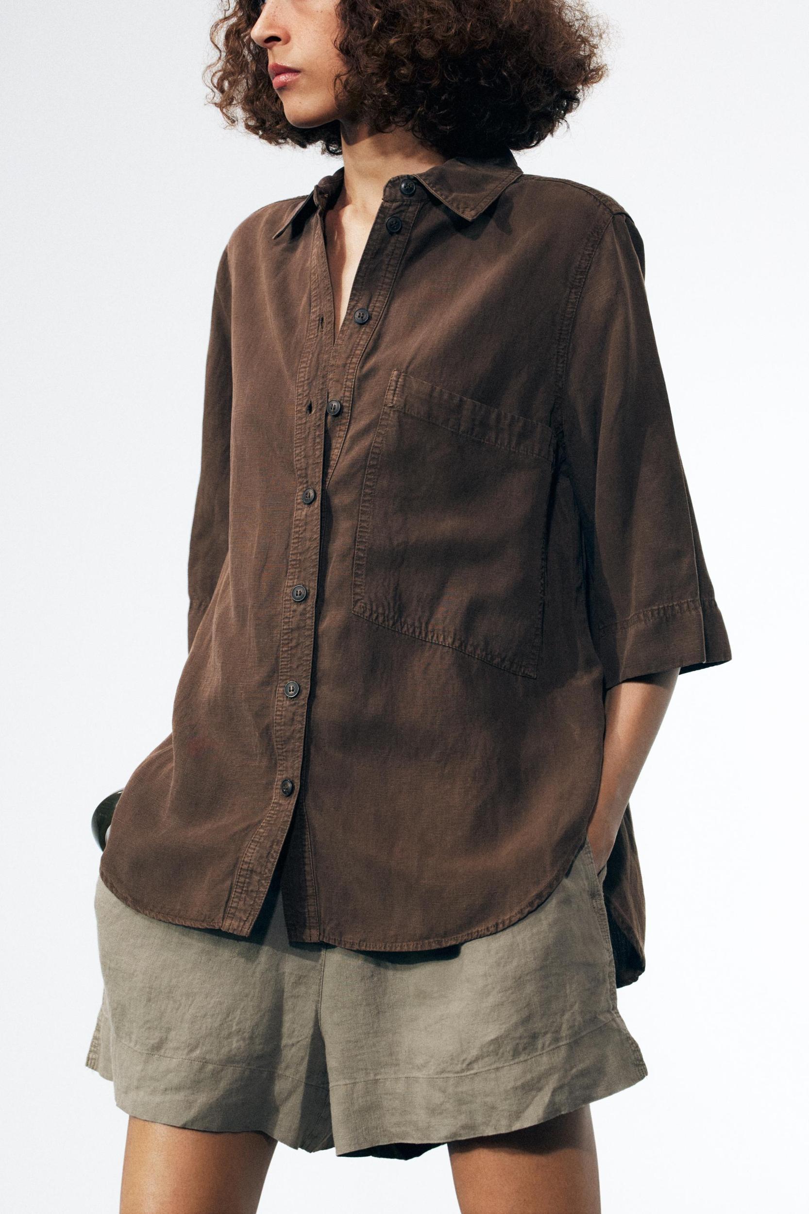 OVERSIZED SHIRT ZW COLLECTION Product Image
