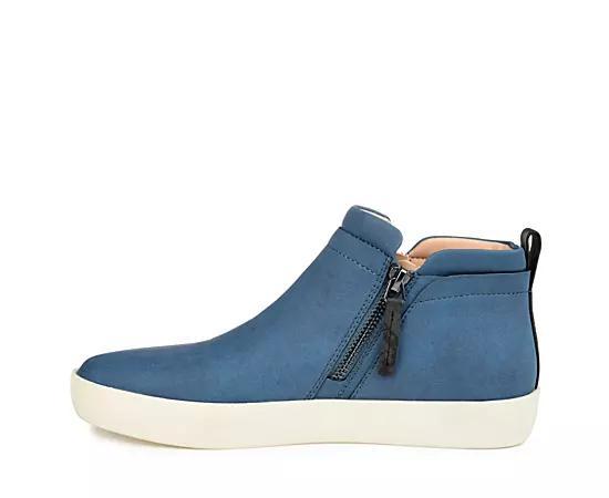 Journee Collection Womens Frankie Mid Top Sneaker Product Image