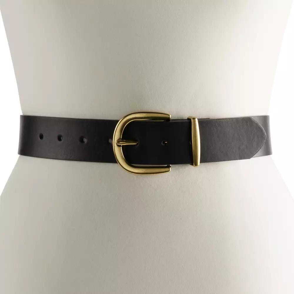 Women's Sonoma Goods For Life® 1.5" Harness Buckle Belt, Size: 2XL, Black Product Image
