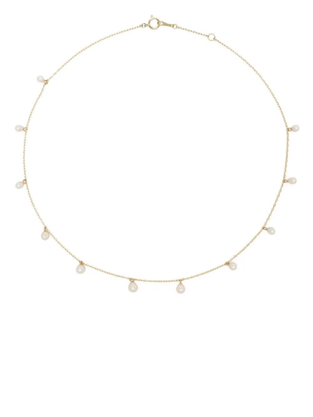 MIZUKI 14kt Yellow Gold Sea Of Beauty Akoya Pearl Necklace Product Image