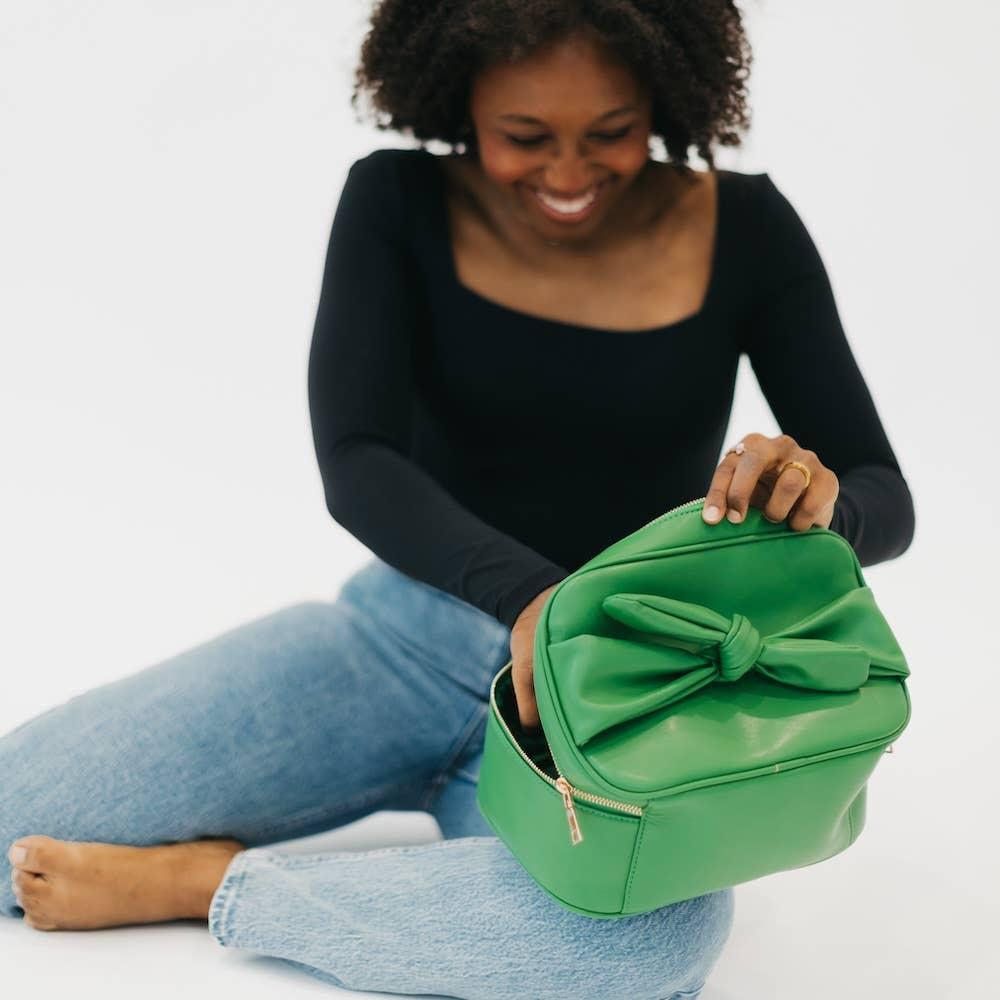 Madelyn Bow Makeup Bag Product Image