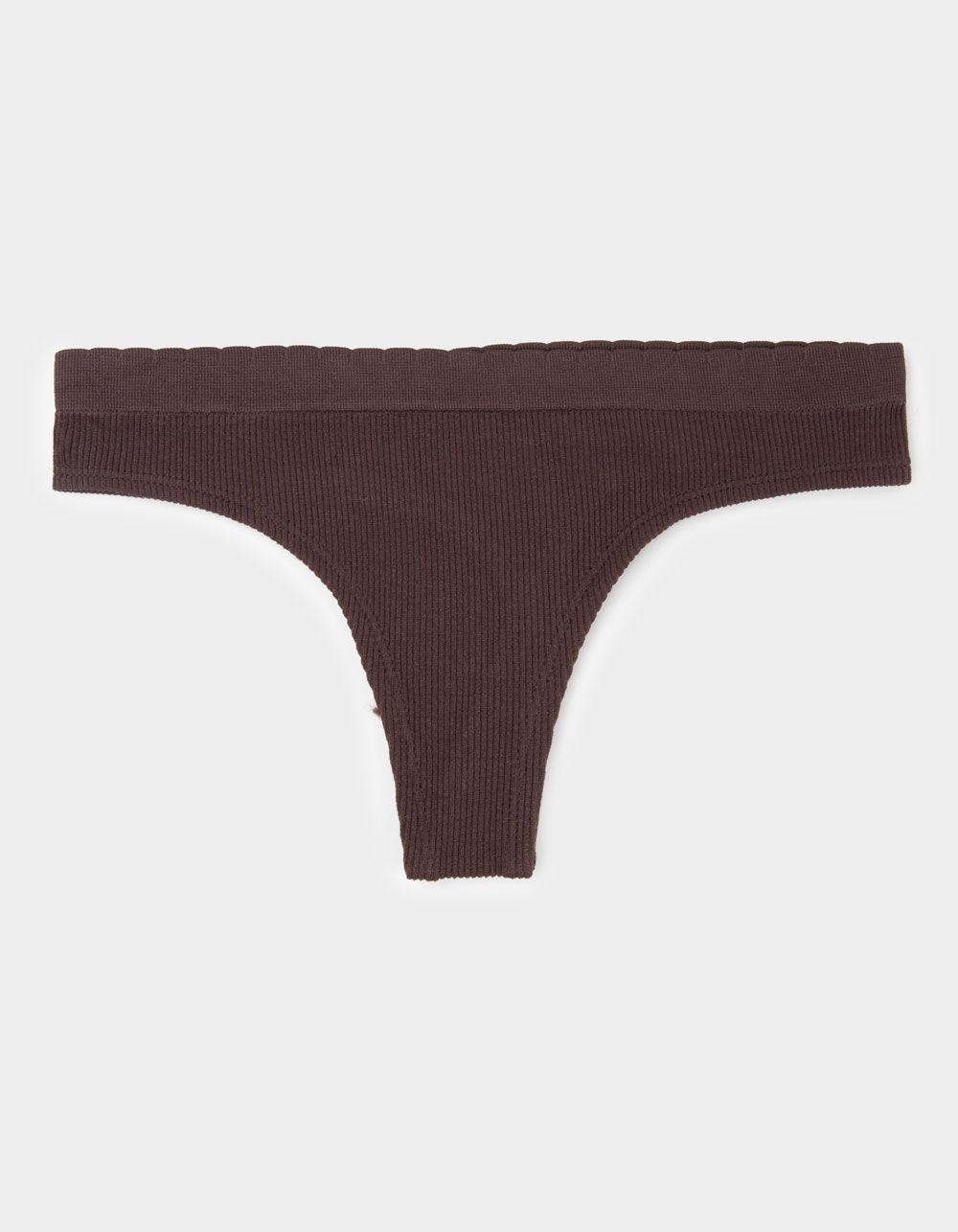 FULL TILT Seamless Thong - LIGHT BLUE Product Image