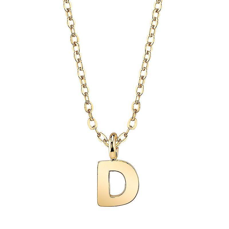 1928 Initial Pendant Necklace, Womens Product Image