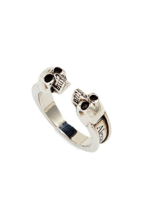 Alexander McQUEEN Twin Skull Ring Product Image
