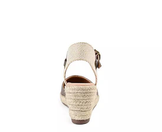 Journee Ashlyn Womens Wedges Blue Product Image