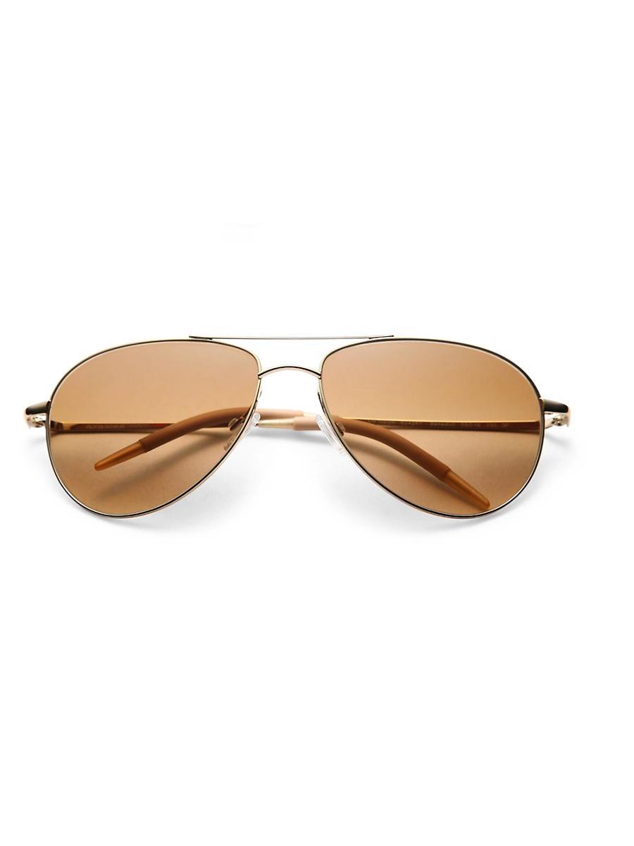 Mens Benedict 16MM Aviator Sunglasses Product Image