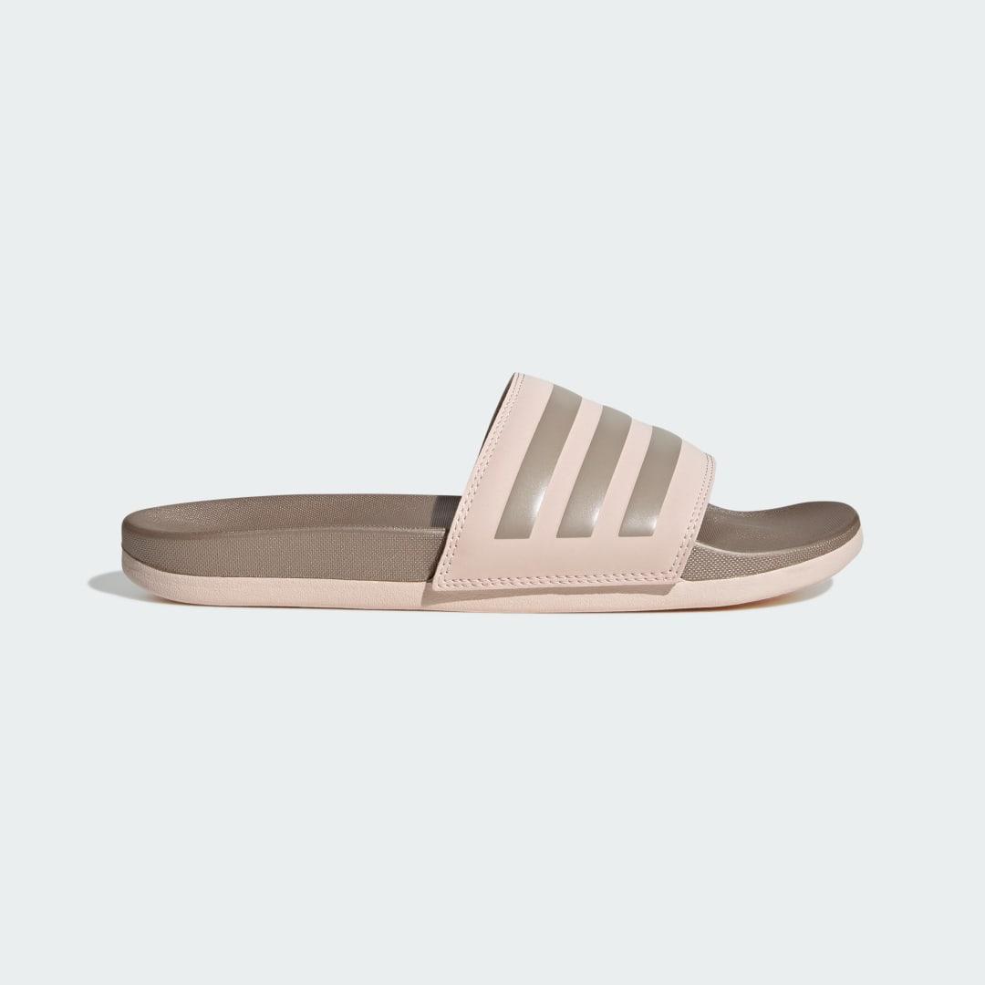 adidas Adilette Comfort Slides Wonder White 9 Womens Product Image