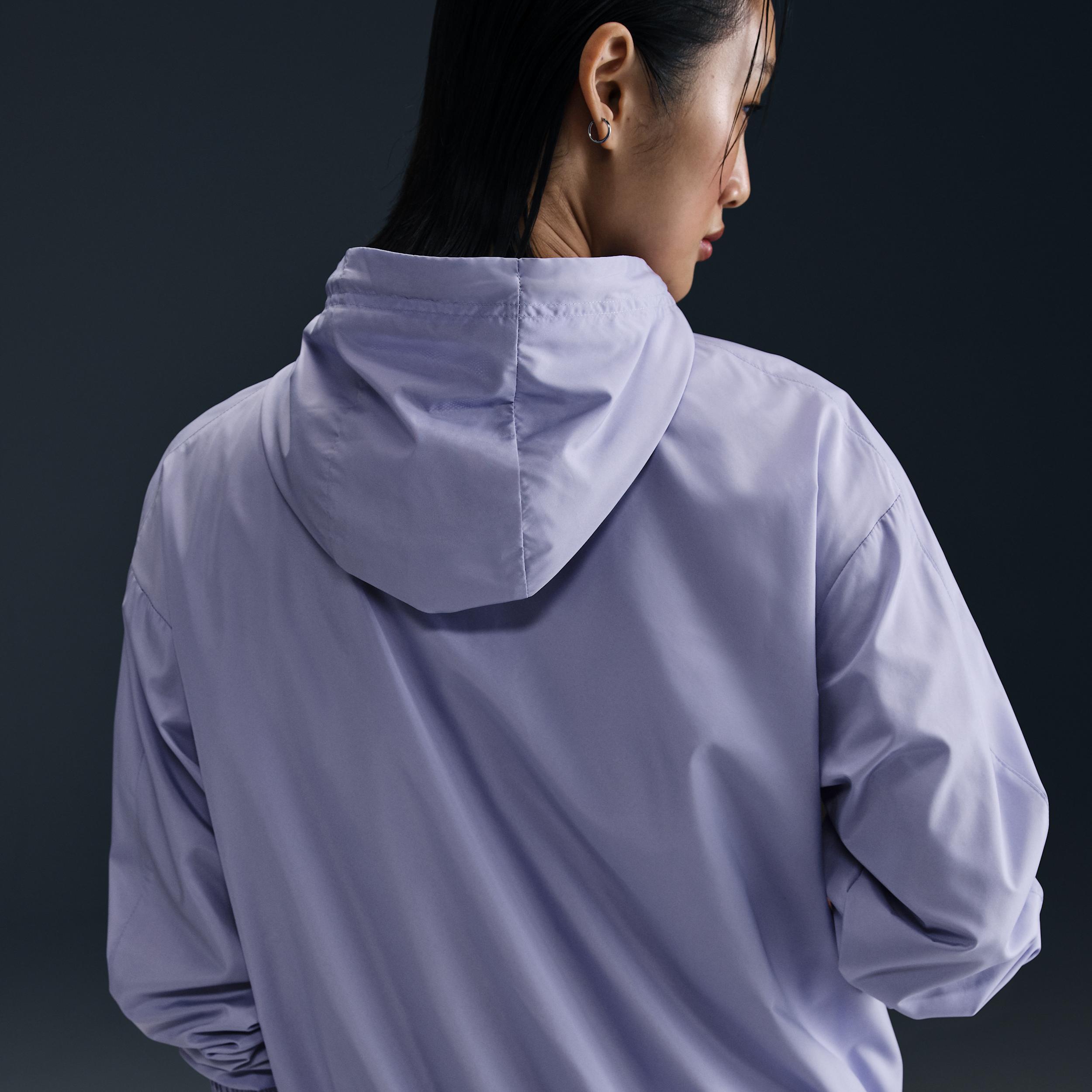 Women's Nike Sportswear Classic Wovens Loose UV Protection Hooded Jacket Product Image