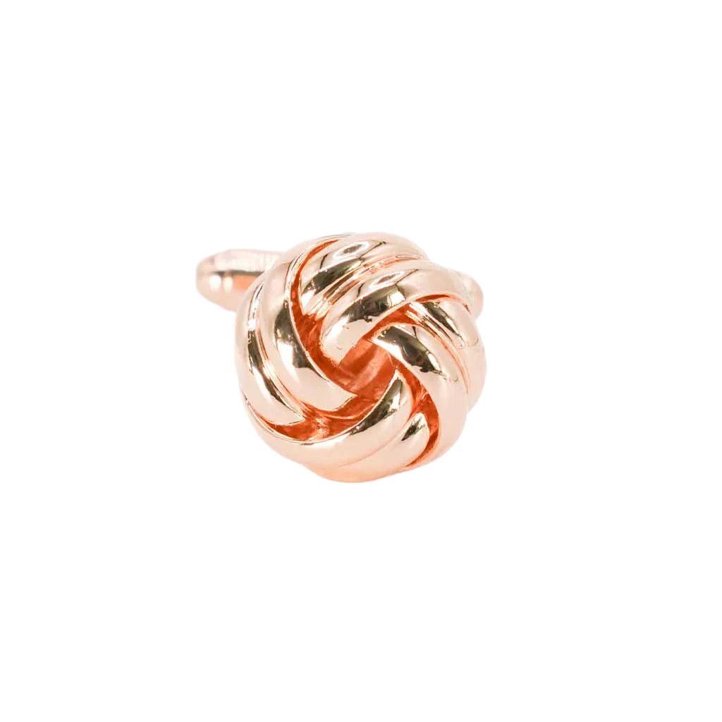 Gold Knots Design Cuff Links Product Image