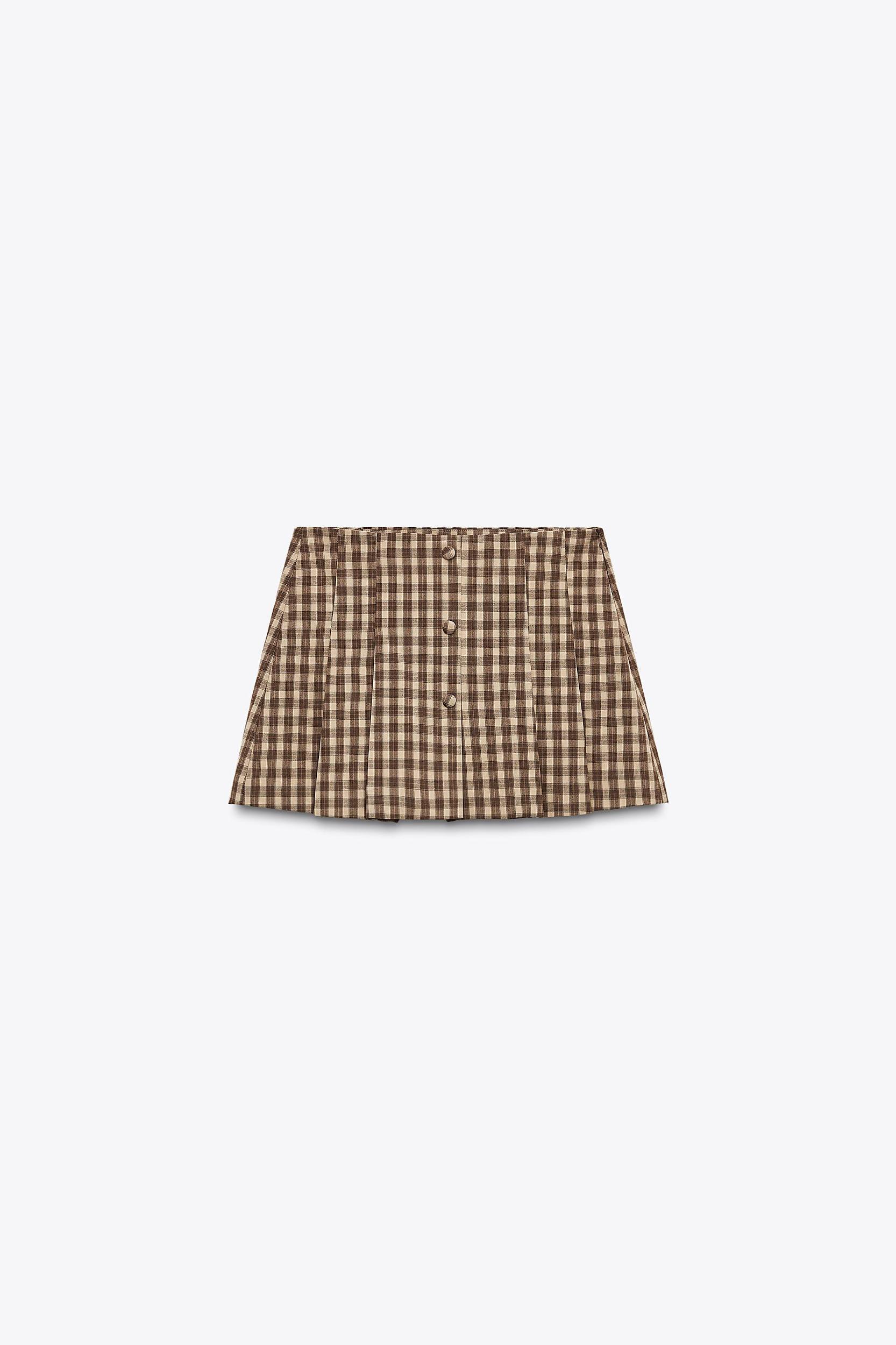PLAID SKORT Product Image