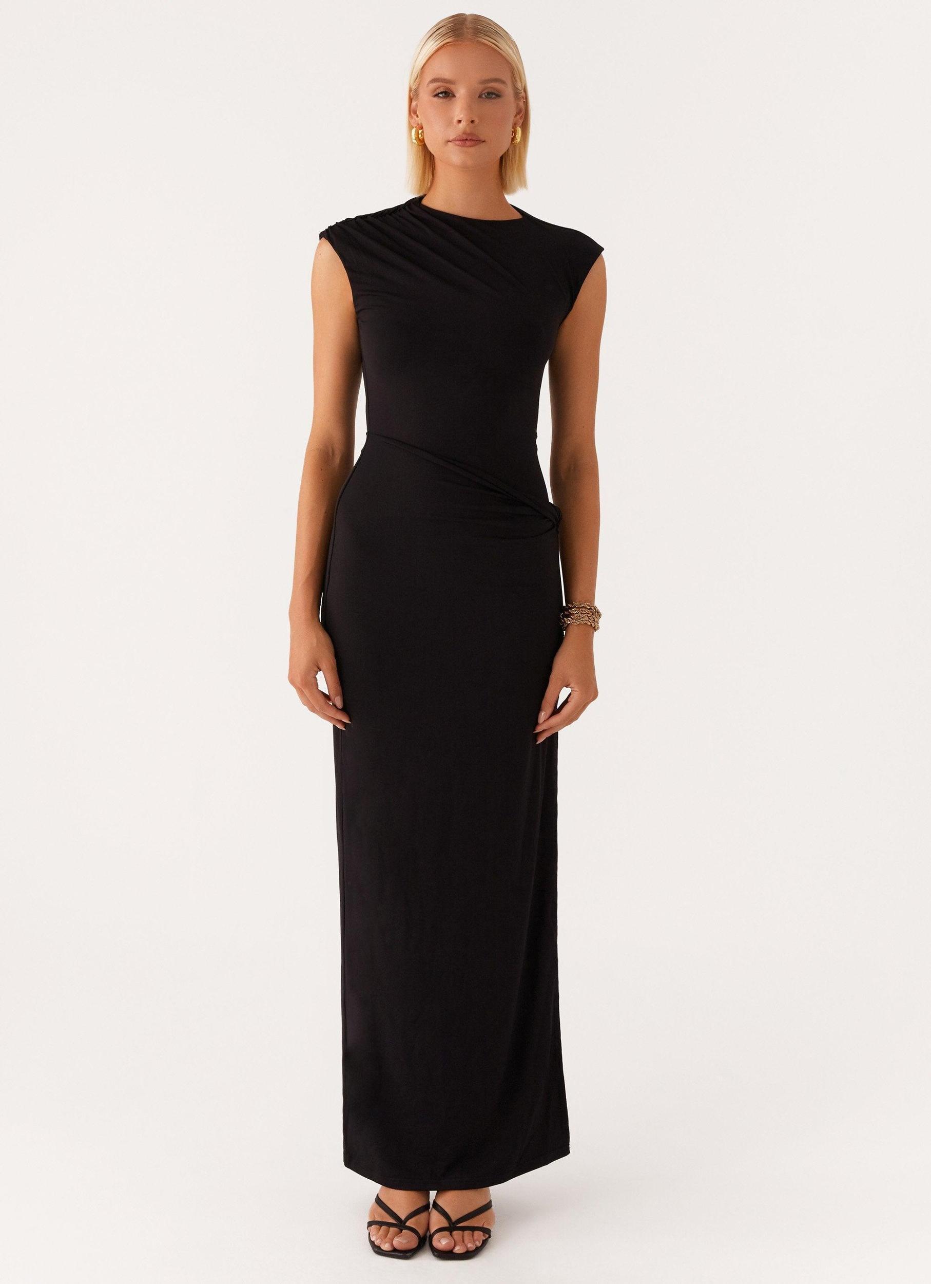 Geneva Maxi Dress - Black Product Image