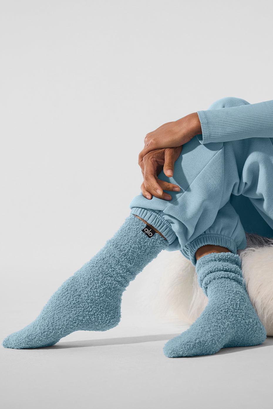 Women's Plush Lush Sock - Celestial Blue Product Image