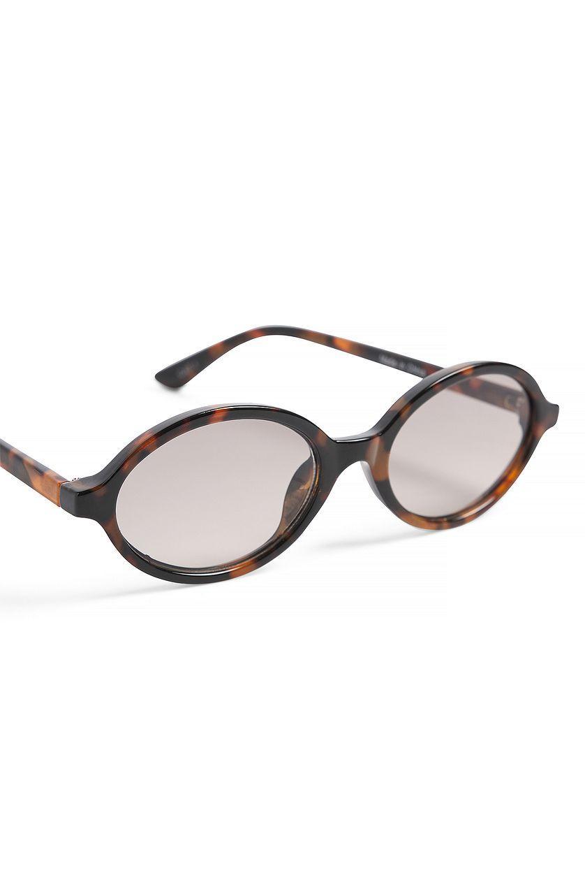 Slim Oval Sunglasses Product Image