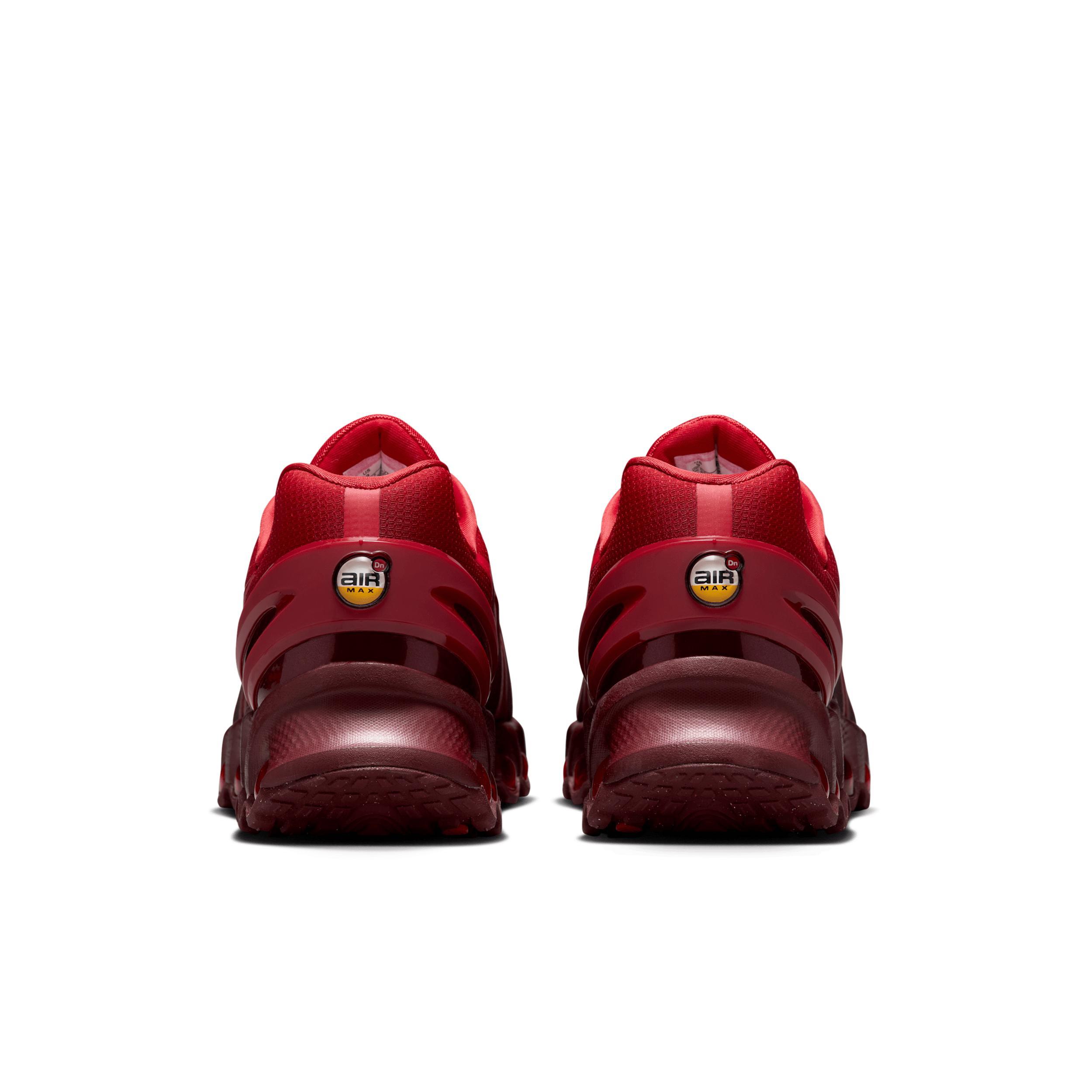 Nike Womens Air Max Dn8 Casual Shoes in University Red/Tough Red Product Image