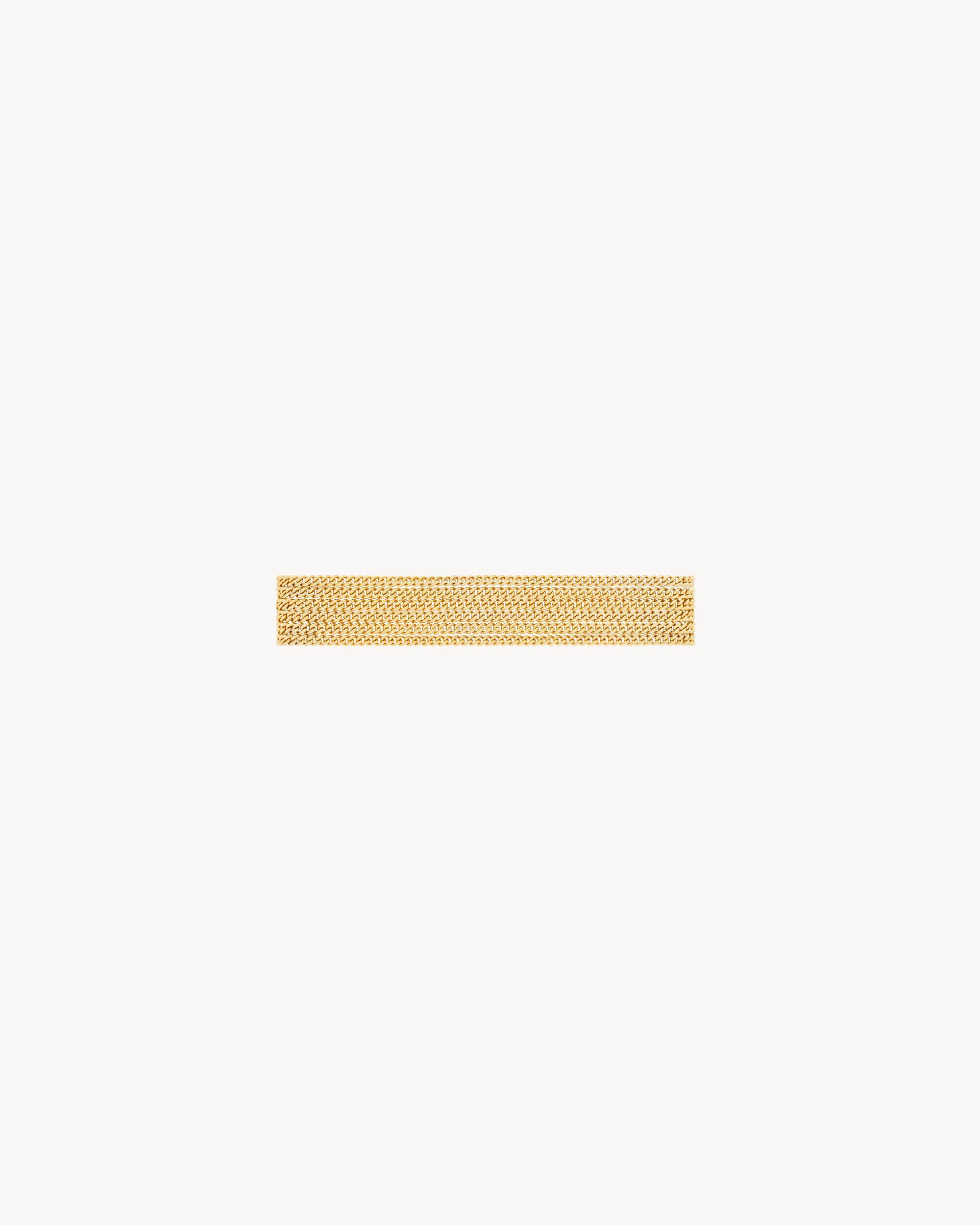 CASSANDRE chain bracelet in metal Product Image