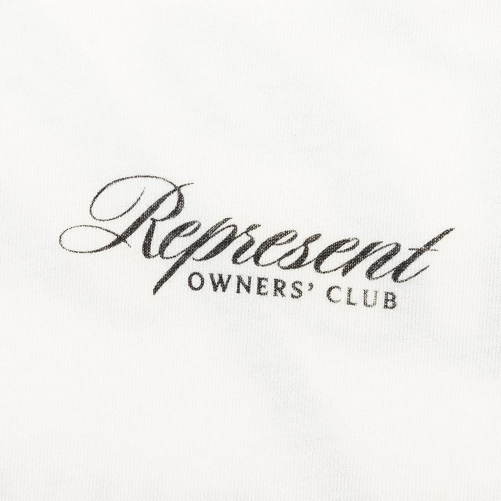 Owners Club Script T-Shirt - Flat White Male Product Image