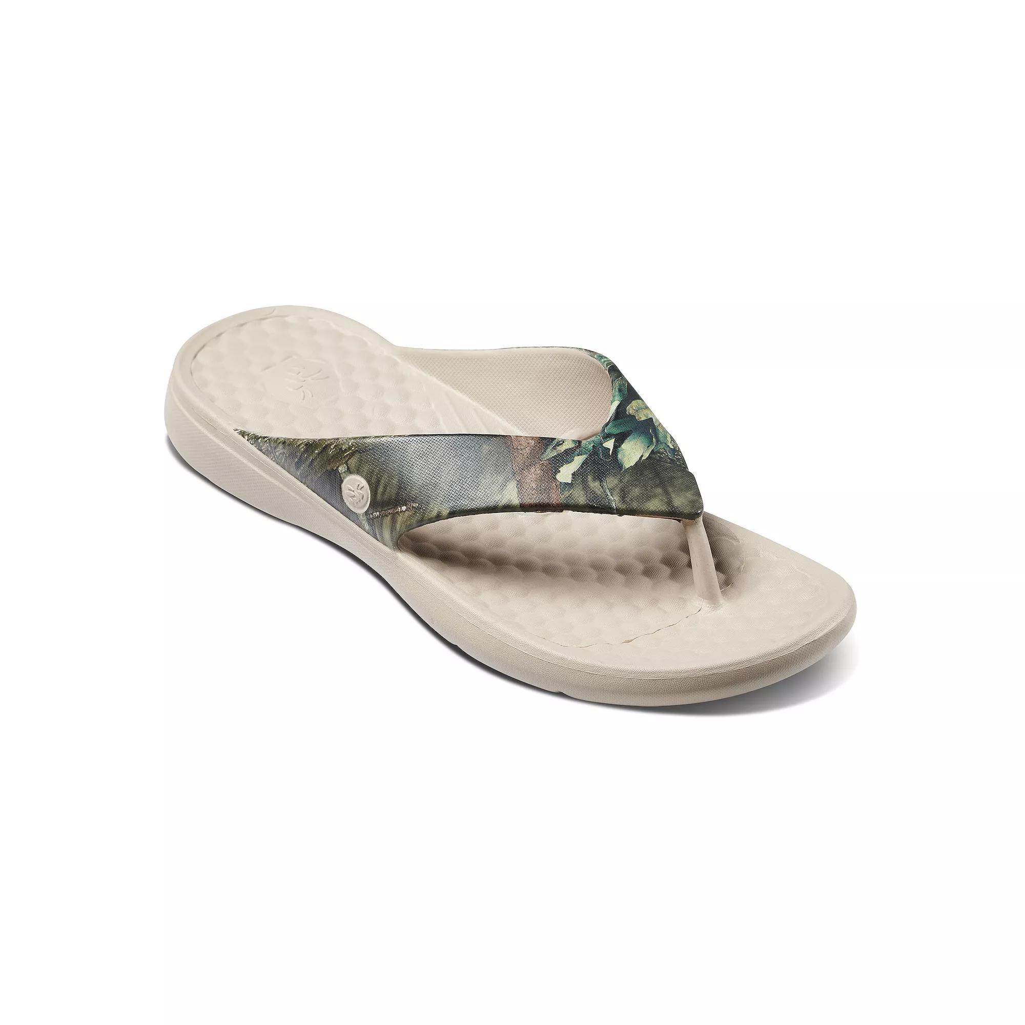 Joybees Adult Casual Flip Sandals - Tan 13 Product Image