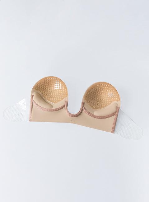U-Shape Backless Bra Beige Product Image