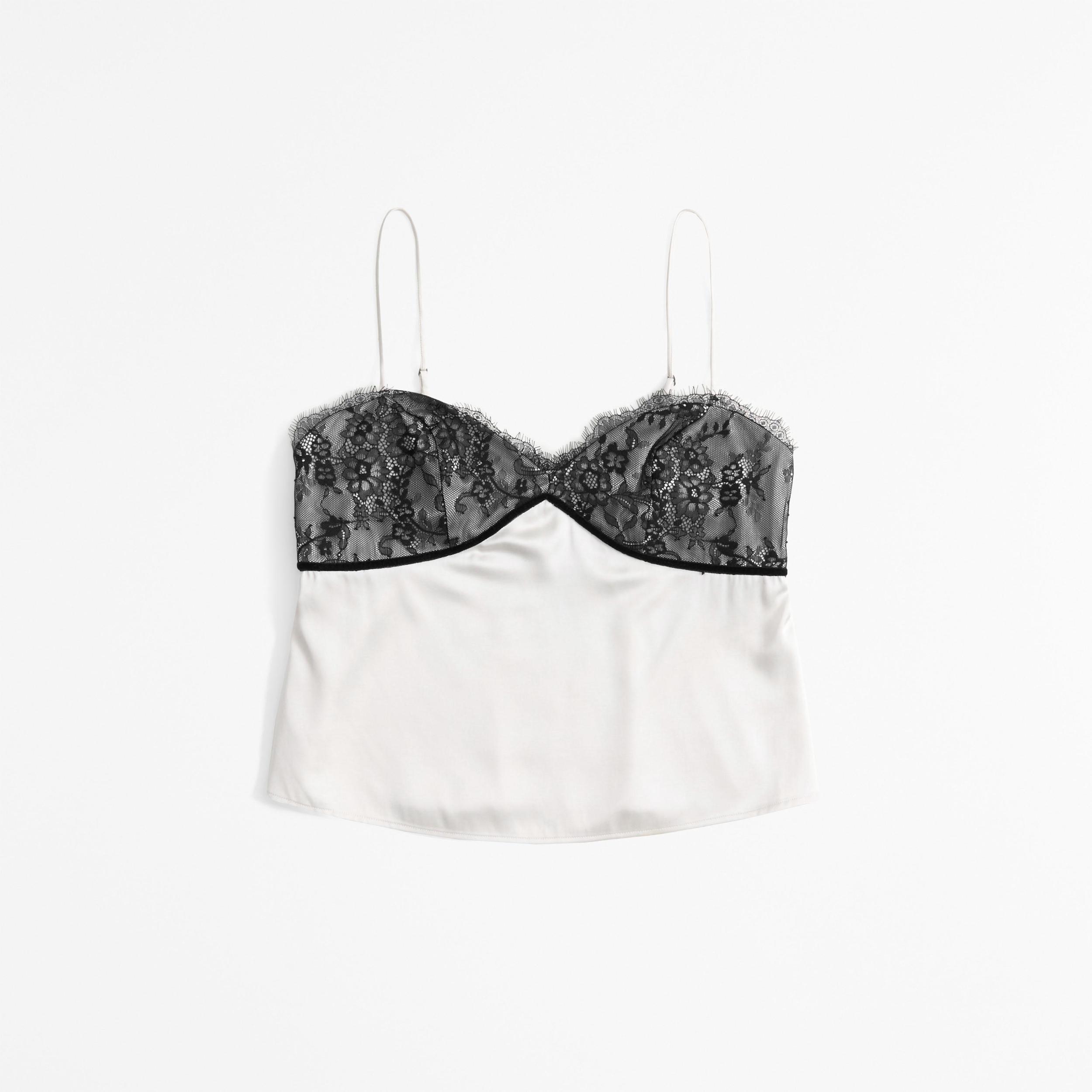 Lace and Satin Cami Product Image