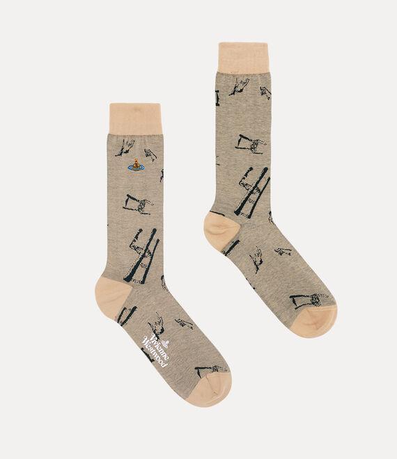 Deer Chair Sock Product Image