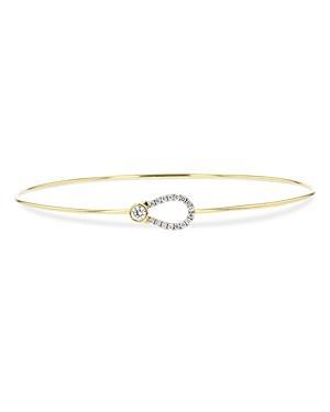 Phillips House 14K Yellow Gold Diamond Keyhole Bracelet Product Image