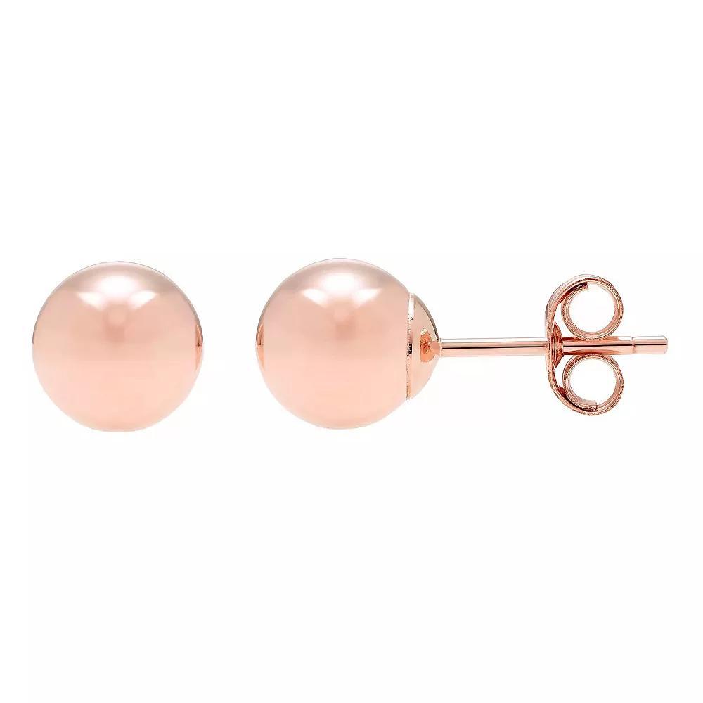 A&M 14k Gold Ball Stud Earrings, Womens Product Image
