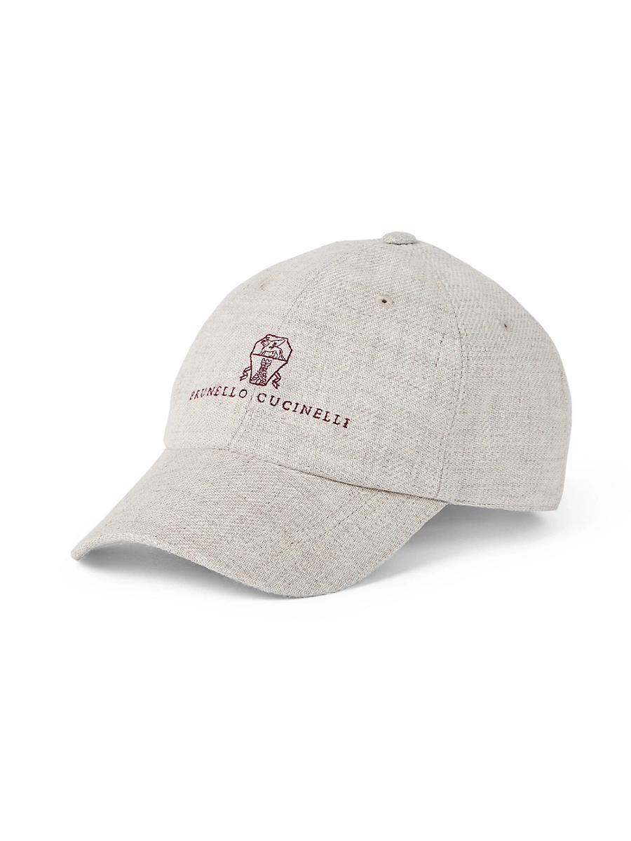Mens Baseball Cap with Embroidered Logo Product Image