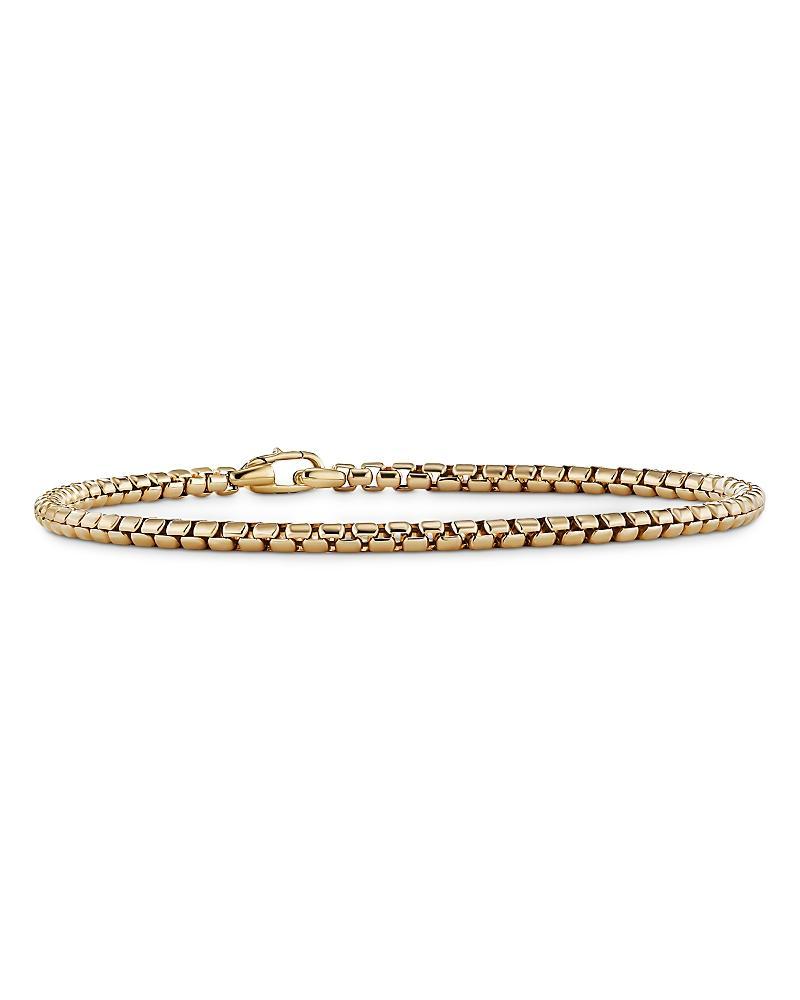 David Yurman 18K Yellow Gold Bel Aire Box Chain Bracelet Product Image