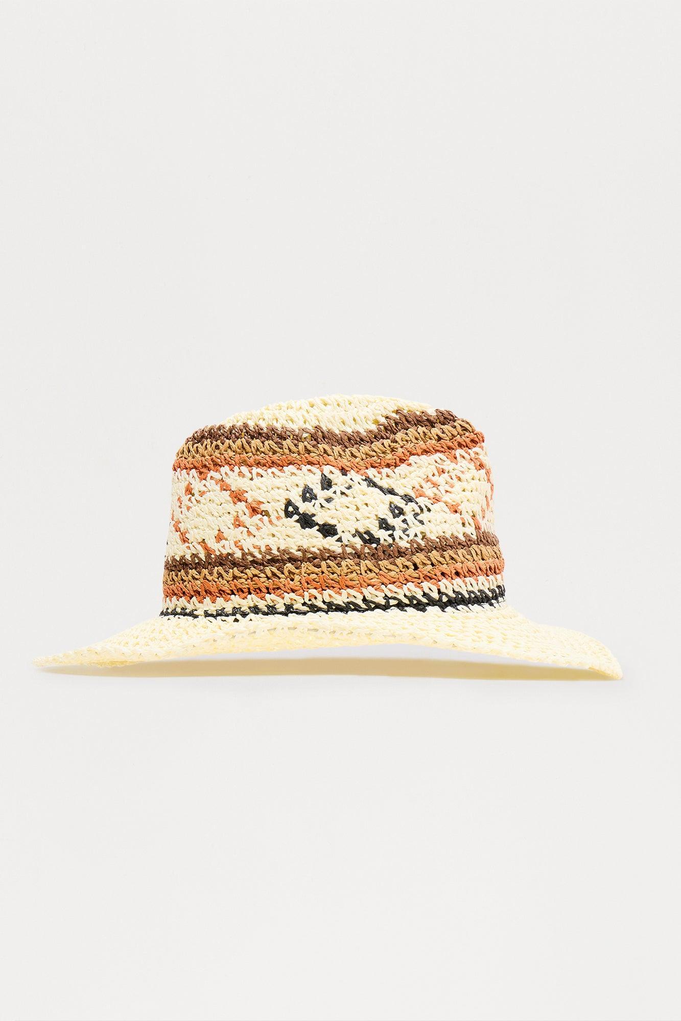Further Away Cowboy Hat - Ivory/combo Product Image