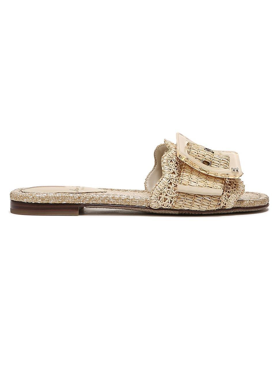 Sam Edelman Womens Bambi Buckled Woven Slide Sandals Product Image